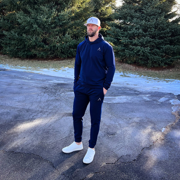 Elevated Performance Jogger - Navy