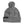 Load image into Gallery viewer, PATH Cuffed Pom Beanie - Heather Grey
