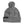 Load image into Gallery viewer, PATH Cuffed Pom Beanie - Heather Grey